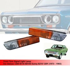 1 paire de clignotants avant compatible avec Datsun 1200 B110 KB100 Sunny...