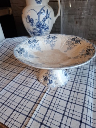 Ancien compotier terre fer - compotier,