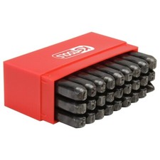 Jeu de 26 lettres à frapper