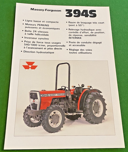 Notice publicitaire tracteur - publicitaire,