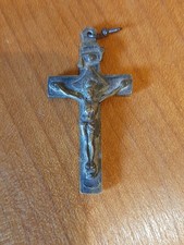 crucifix ancien en laiton