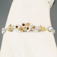 Bijoux Bracelet Rhodolite