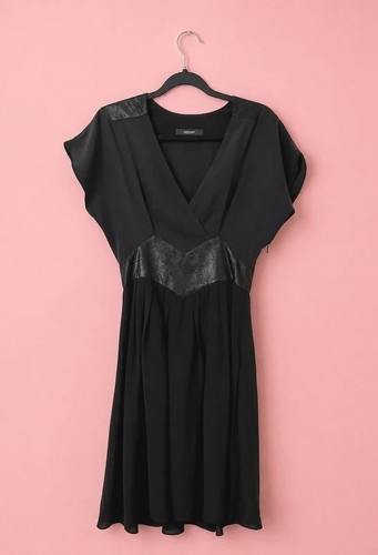 Robe cocktail cupro - robe, soie