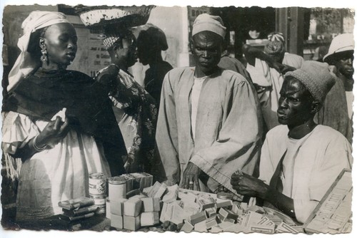 Carte postale senegal - carte, dakar