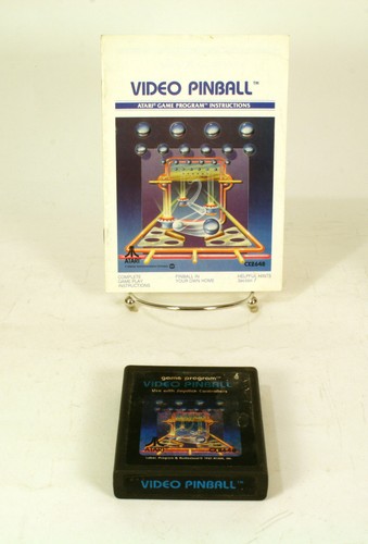 Atari 2600 game video pinball - atari,