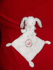 Doudou POMMETTE Lapin Blanc