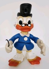 Ancien Pouet Géant 37 Cm Picsou Walt Disney Prodution Figurine Plastique Vintage