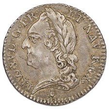 France Louis XV 1/10 d'écu