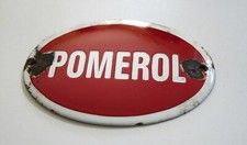 POMEROL, plaque émaillée