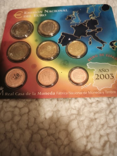 Coffret espagne pièces - espagne, 8