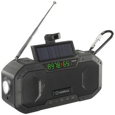 Radio d'extérieur Renkforce RF-CR-300 FM, AM radio d'urgence, Bluetooth, SD