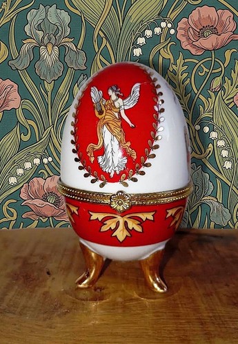 Vintage oeuf sur pieds en - -,