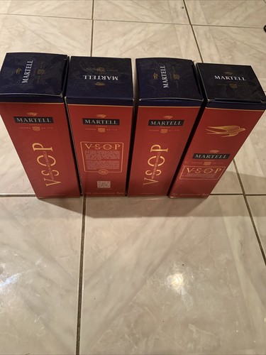 Empty bottle martell - bottle, of