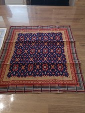 Lot De Deux Carrés De Soie