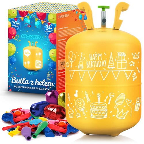 Bouteille hélium 20 m3 - d'hélium, de