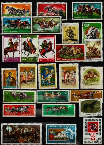 Hongrie timbres oblitérés - timbres,