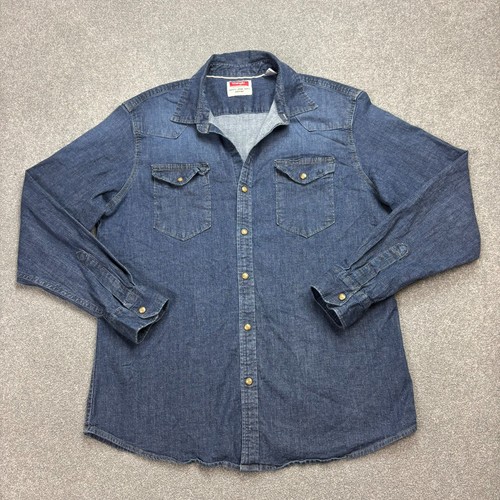 Chemise jean wrangler - chemise, en