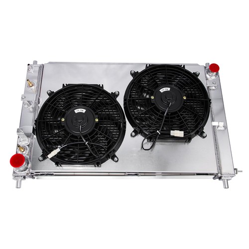 Aluminum row radiator shroud - aluminum,