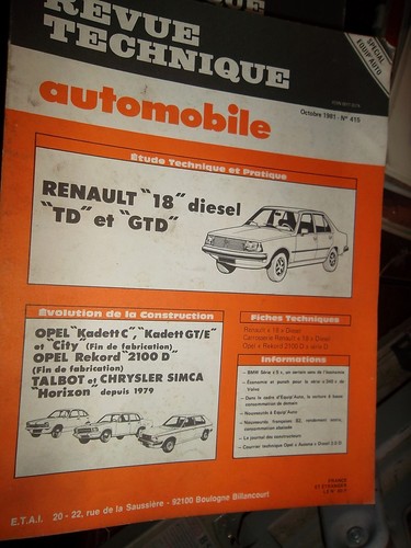 Renault r18 diesel - 18,