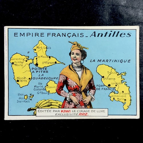 Chromo carte empire français - empire,