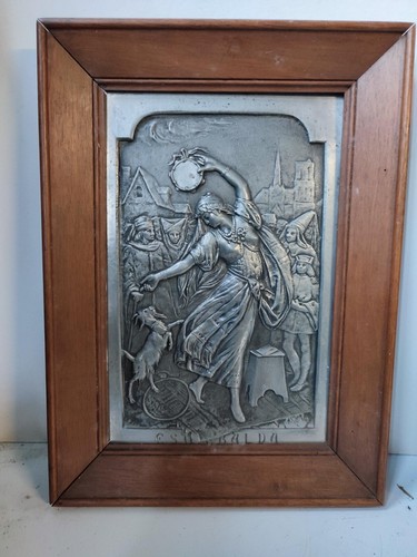 Belle plaque etain nommée - belle,