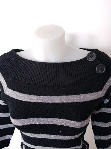 Pull rayures gris - À,