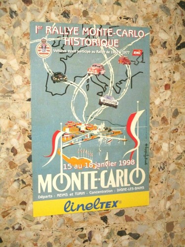 Affiche originale rallye - originale, 1