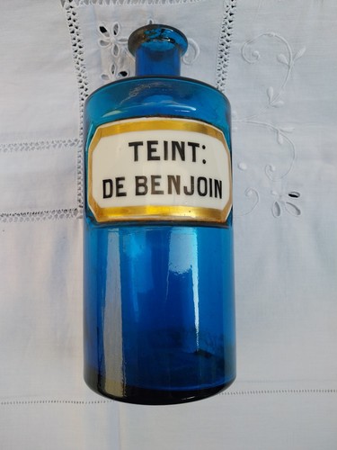 Flacon pot pharmacie bleu - a, pharmacie,