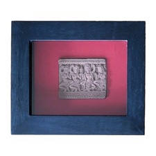 Apsaras Bas Relief Souvenir Angkor Vat Khmer Cambodge en Caisse Américaine 