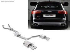Milltek Duplex Système d'échappement sport depuis la Cat. Audi S6 C7 Type 4G Par