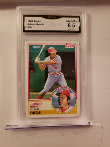 Johnny bench graded - $80.00,