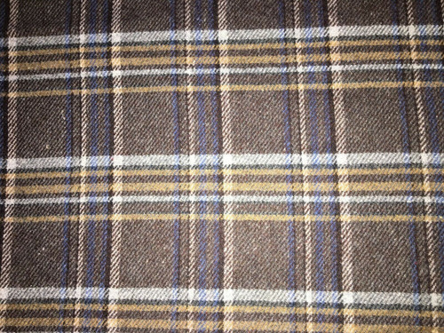 Tissu vintage tartan - tissu,