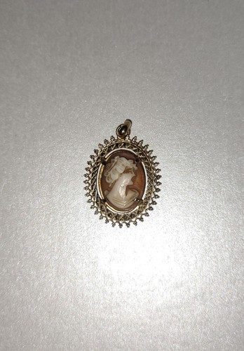 Pendentif camée rouge - pendentif,