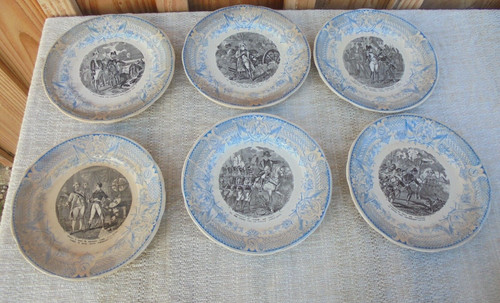 Assiettes digoin - assiettes,