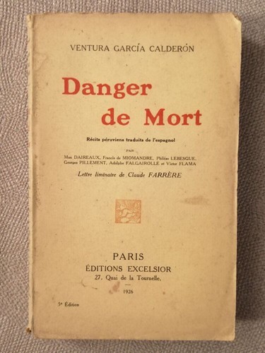 Danger mort ventura - de, |