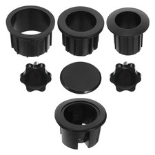  1 ensemble de pièces pour pied de parasol : manchon de support de parasol de