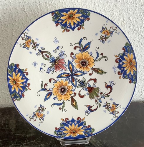 Grand plat décor - , delft