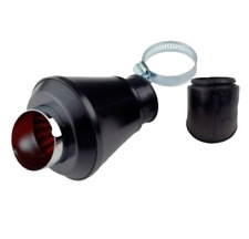 Filtre à air  forme réacteur pour moto scooter NOIR Montage 28/35mm