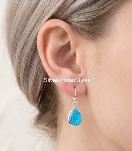 Boucles oreilles argent - en,
