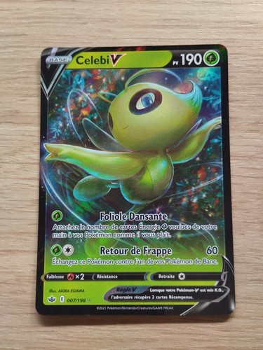Carte pokemon celebi 007 198 - carte, 007/198