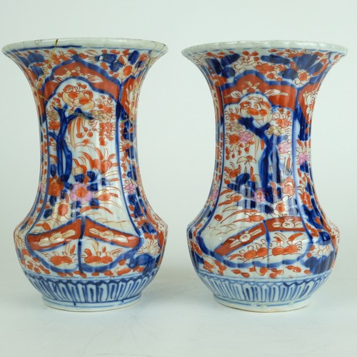 Paire vases gobelets - à,