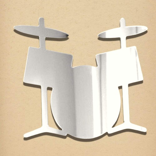 Drum kit mirror - drum,