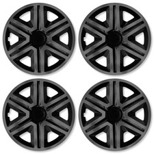 4x Enjoliveurs ACTION GRAPHITE