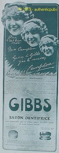 Publicite gibbs savon - publicite,