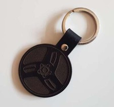 Porte clefs cuir saab type