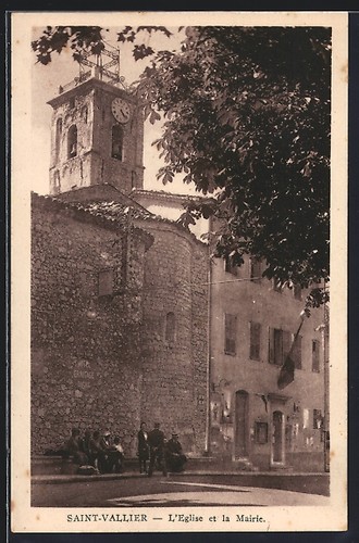 Cpa saint vallier - cpa, saint-vallier,