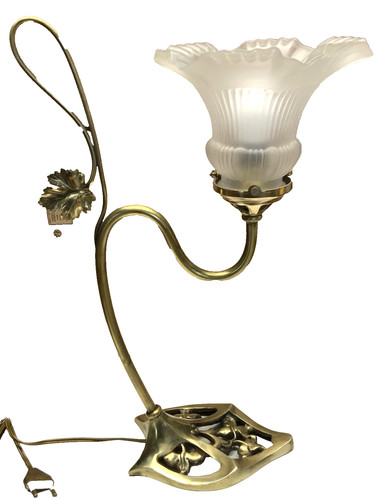 Jolie ancienne lampe - lampe, en