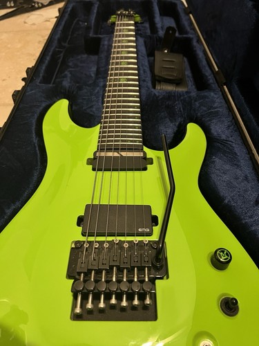 Schecter km7 lambo green - km7,