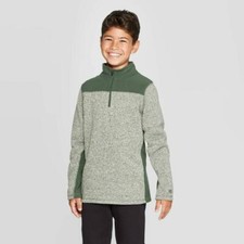Boy's Fleece 1/4 Zip Sweater -