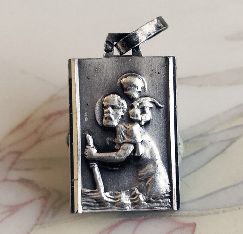 Vintage médaille pendentif